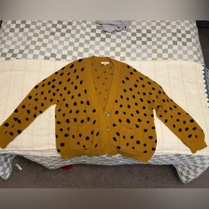 Polka Dot Madewell Cardigan